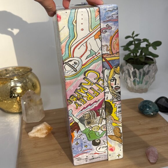 Jeffrey Campbell Shoe Box 2026 Women Unite Illustrated Comic **just the box** - Picture 4 of 4